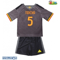 AS Roma Evan Ndicka #5 Tredjedraktsett Barn 2026-27 Kortermet (+ Korte bukser)